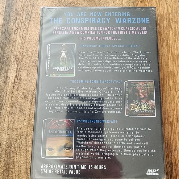SkyWatchTV Black DVD Audio Conspiracy Warzone Tom Nita Horn Christian Sealed - Picture 3 of 3
